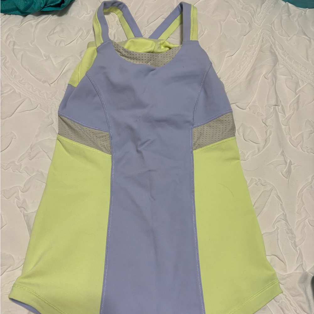 Size 14 yellow Ivivva tank top